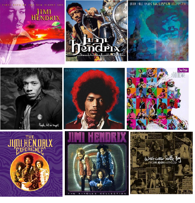JIMI HENDRIX-DISCOGRAPHY